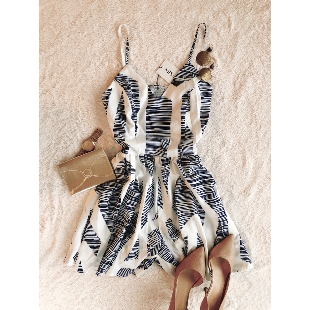 Spaghetti strap romper